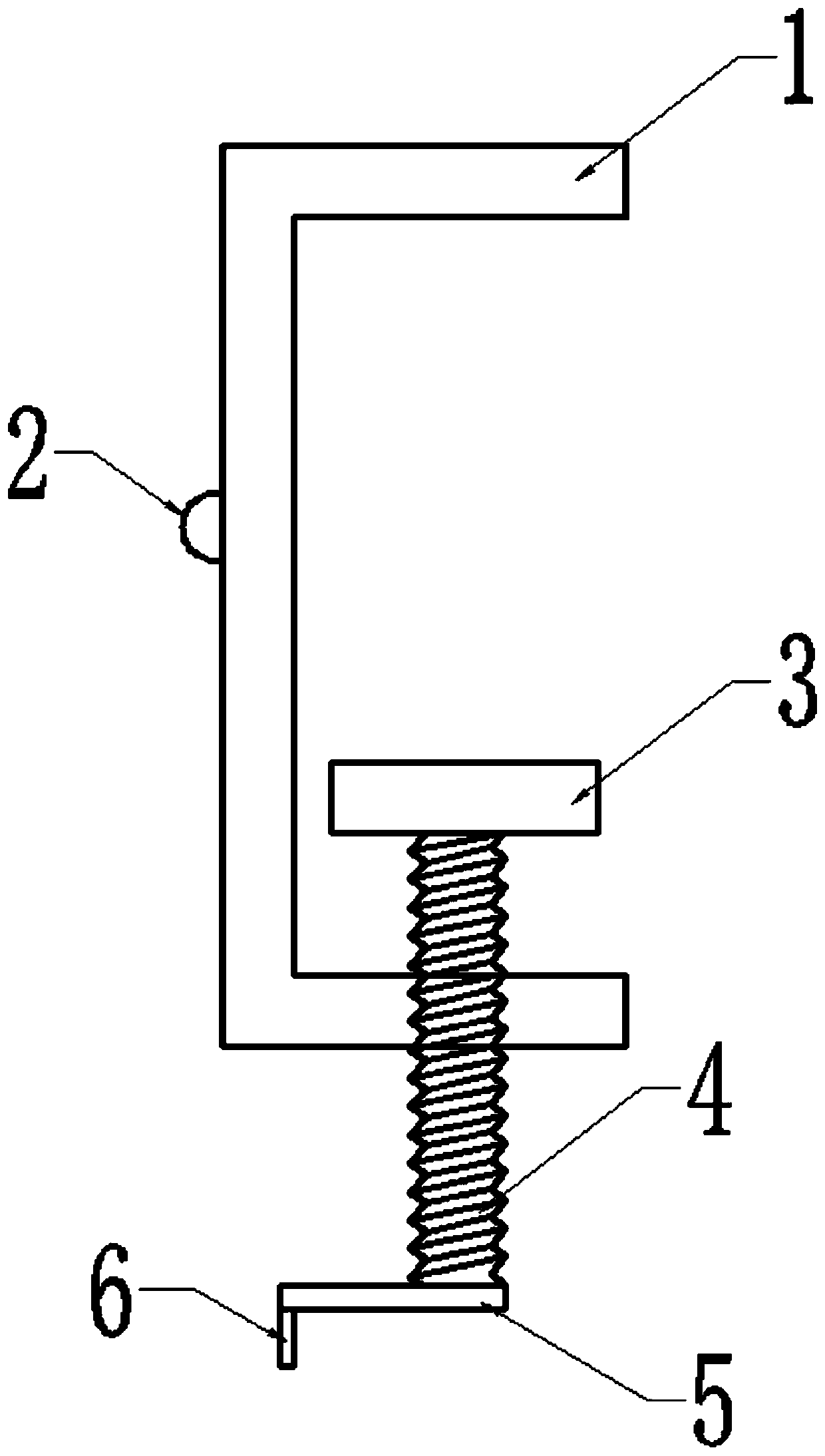 Tunnel steel arch frame butt joint fine adjusting device