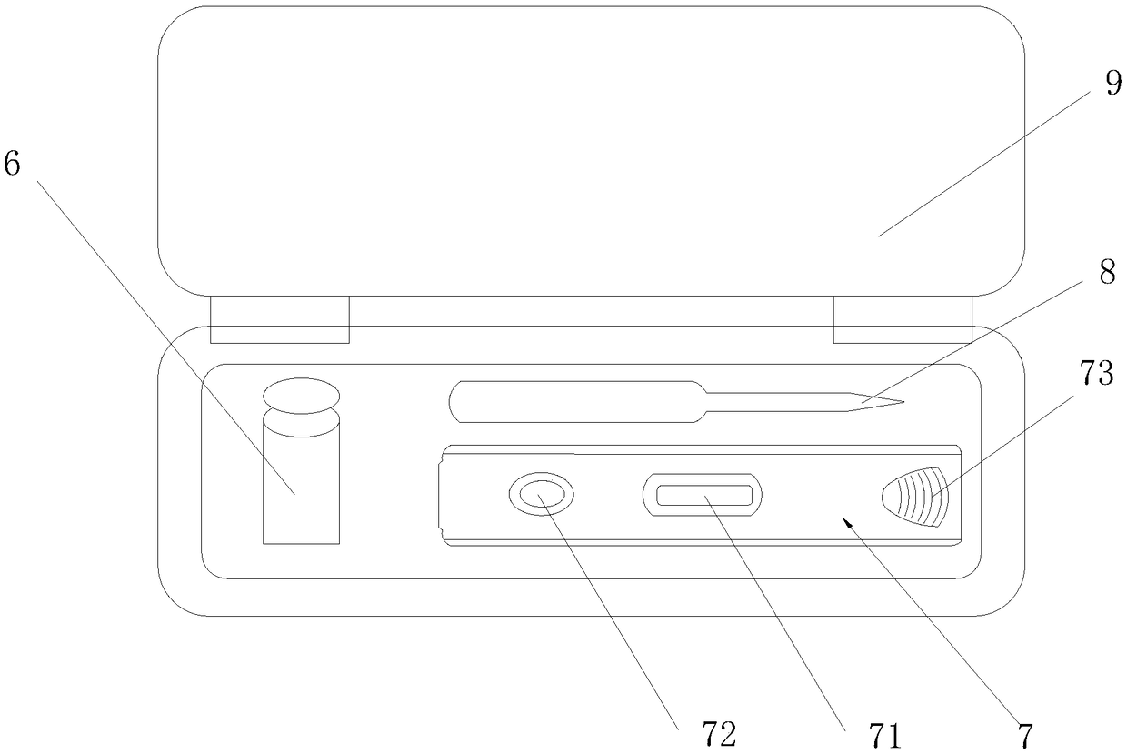 Immunofluorescence tomography detection card for detecting antigen of CPV (canine parvovirus) and preparation method