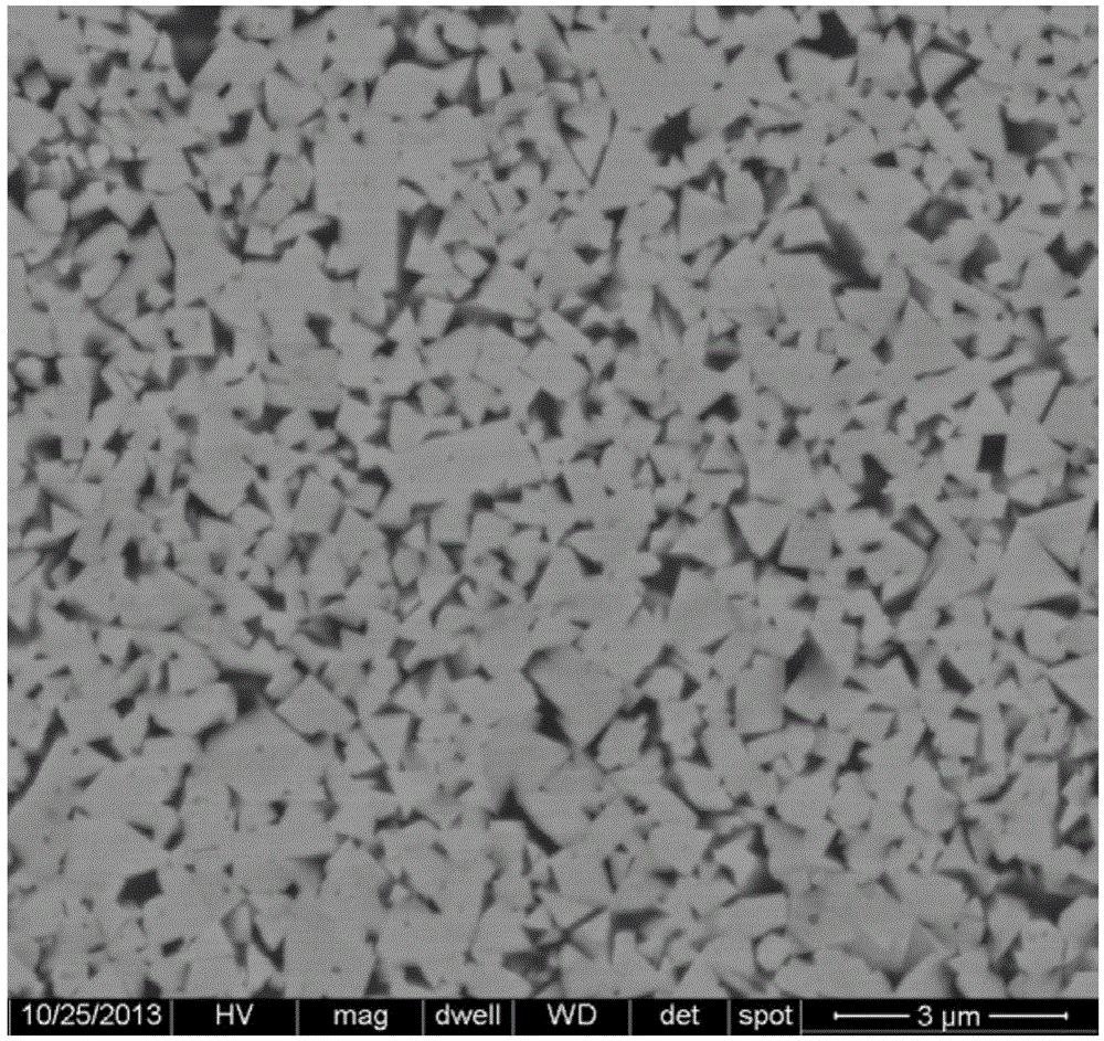 A kind of industrialized preparation method of wc-12co cemented carbide with ultrahigh bending strength