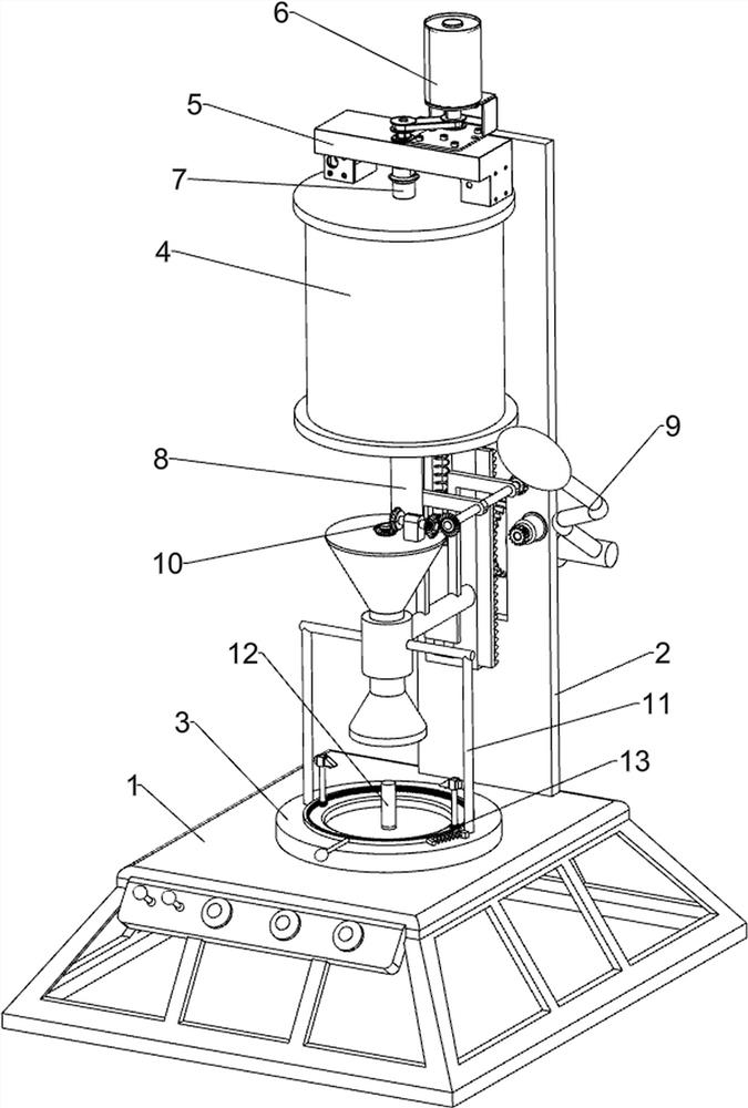 Pore diameter tester of copper wire drawing die