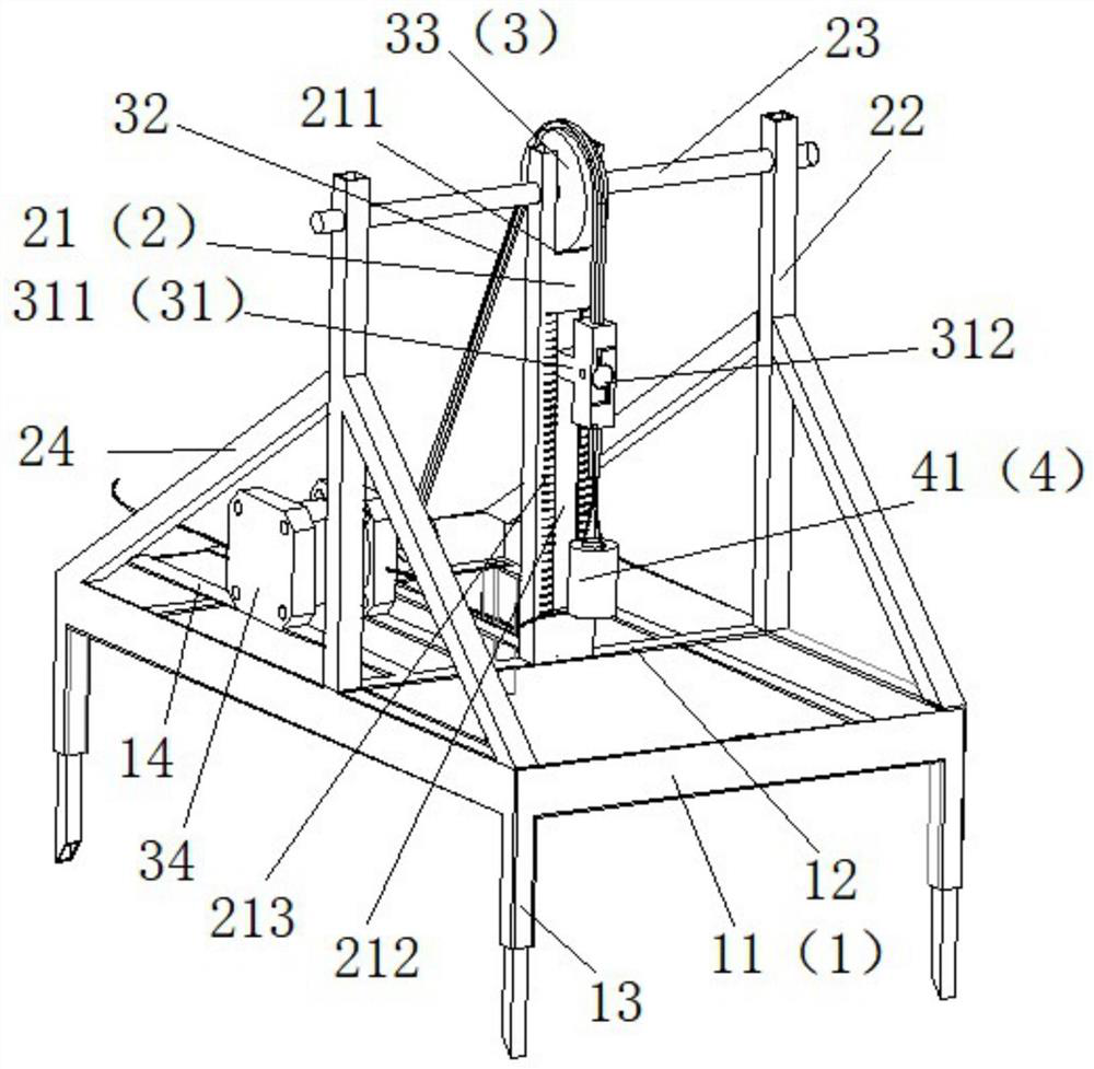 An in-situ pull-out test device for shrub rhizomes on expansive soil slopes