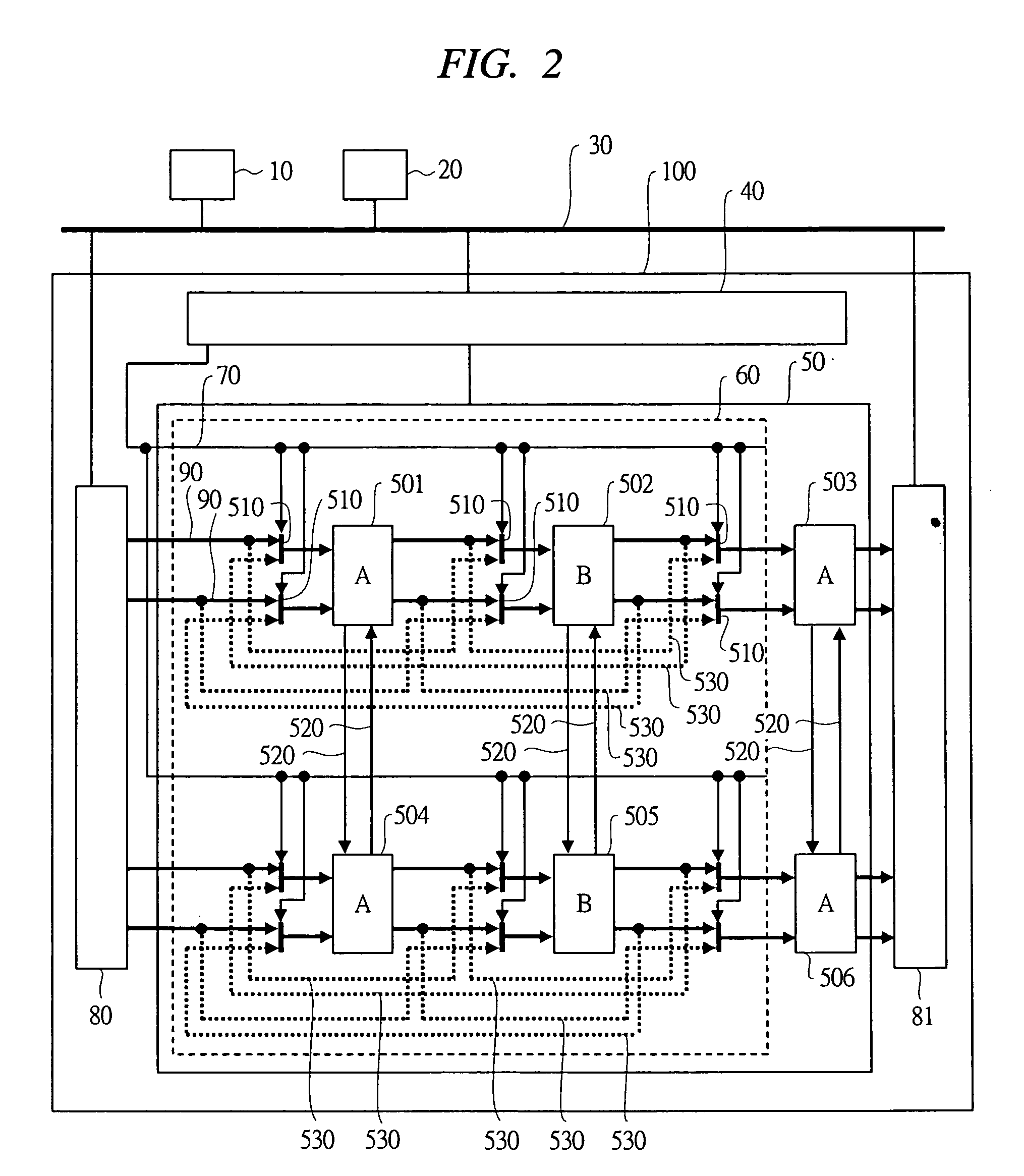 Dynamically reconfigurable processor and processor control program for controlling the same