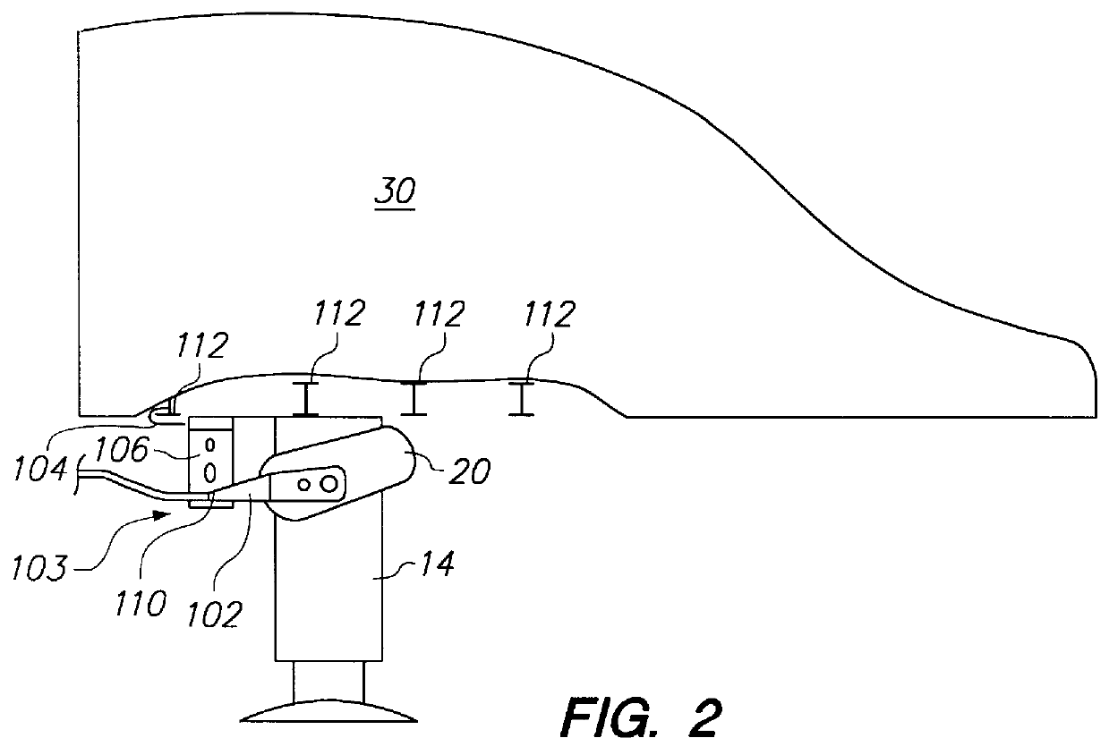 Trailer landing gear lifting apparatus