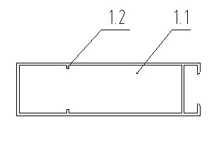 Connecting structure for corner brace and frame of all-aluminum furniture cabinet