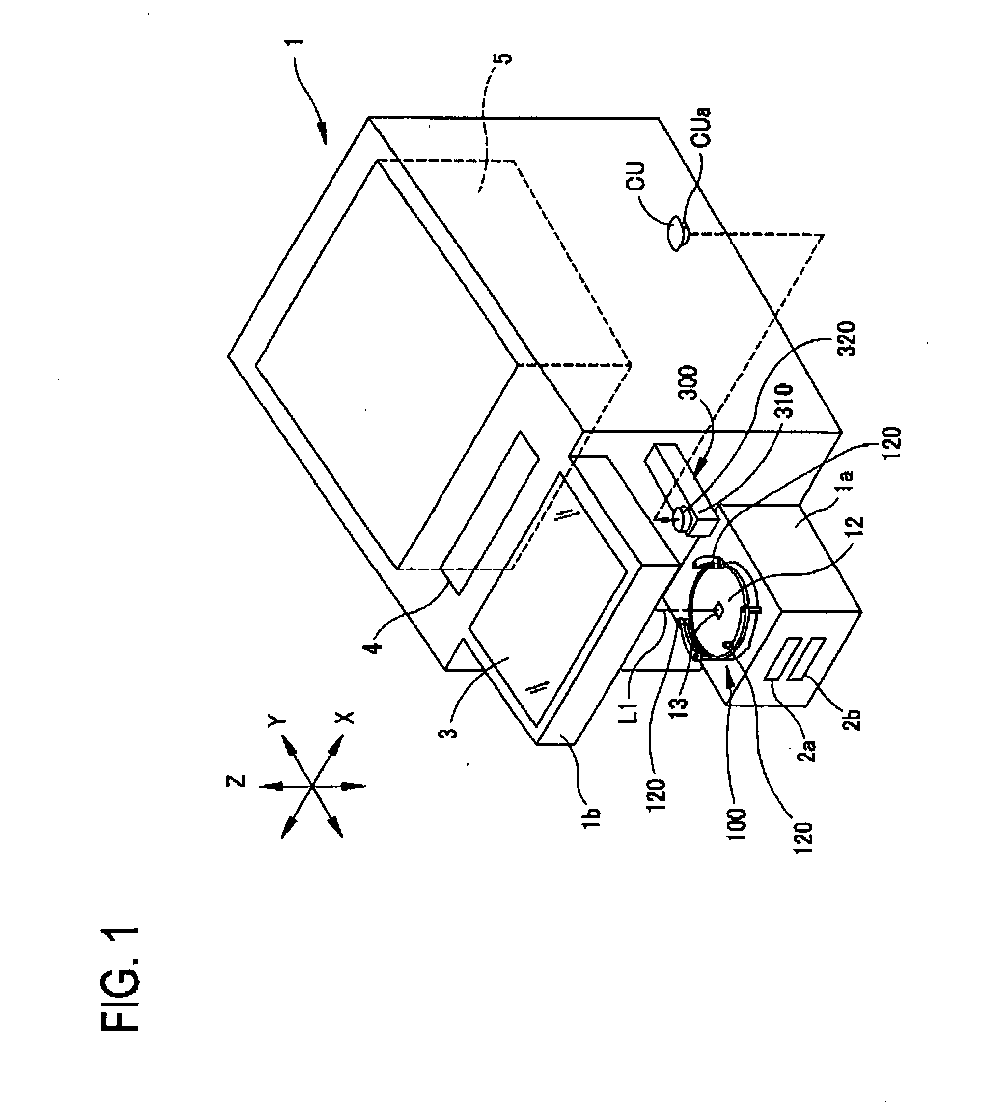 Cup attaching apparatus