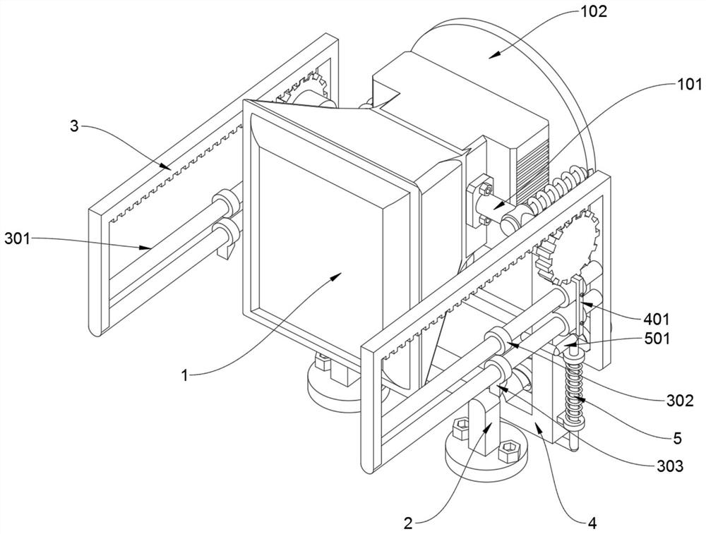 Plug-in type mounting structure of automobile bumper radar support