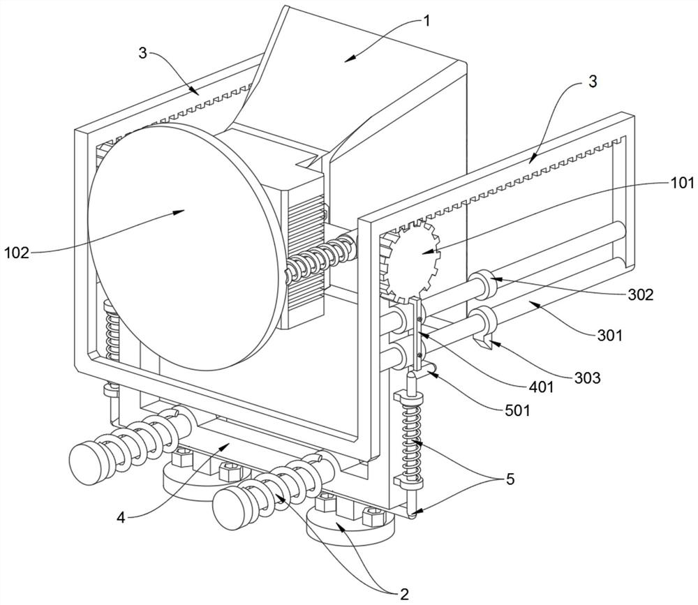 Plug-in type mounting structure of automobile bumper radar support