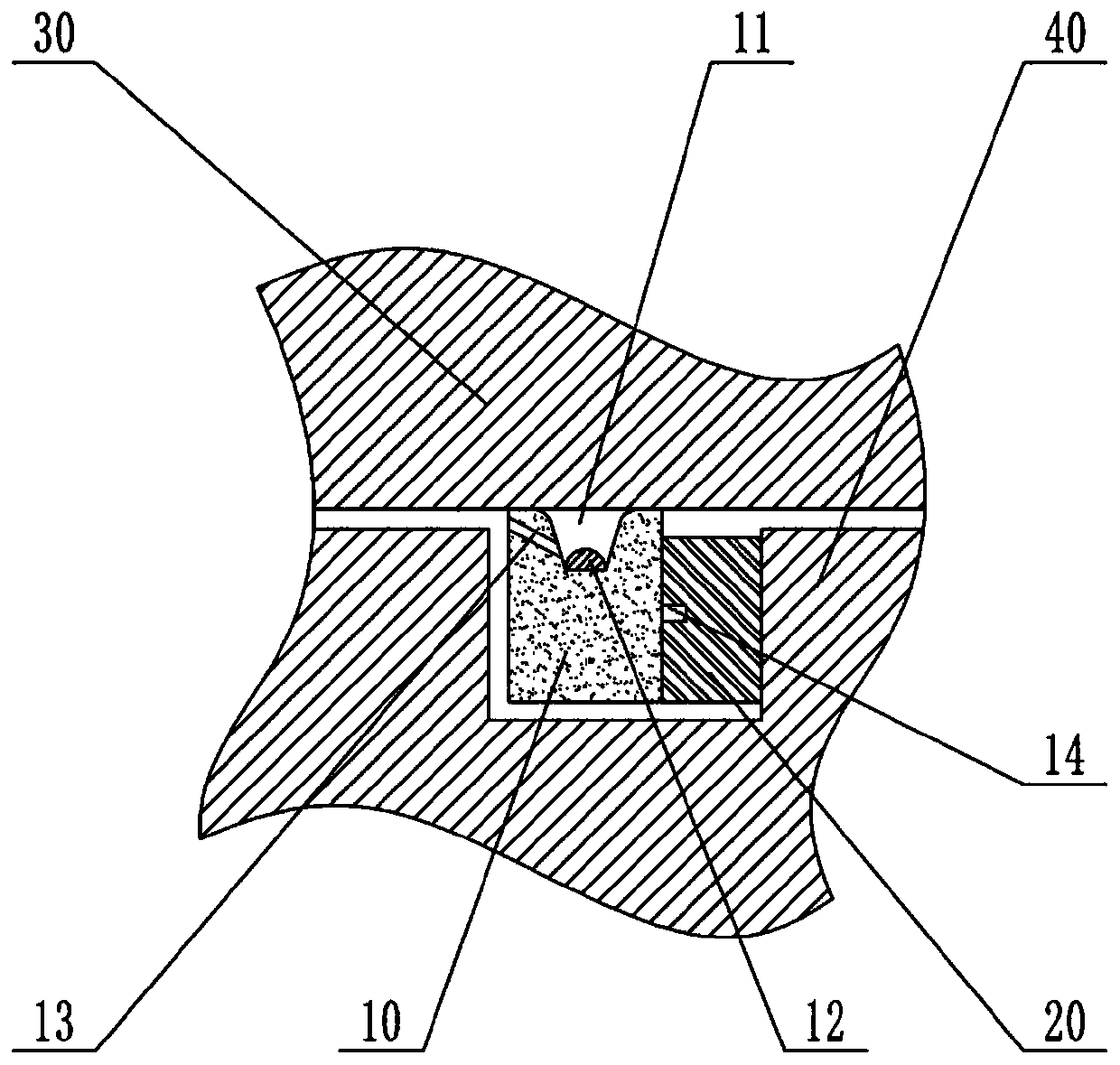 Long-service-life piston ring sealing system