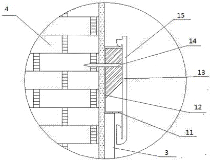 Soft decoration wall module and assembly method