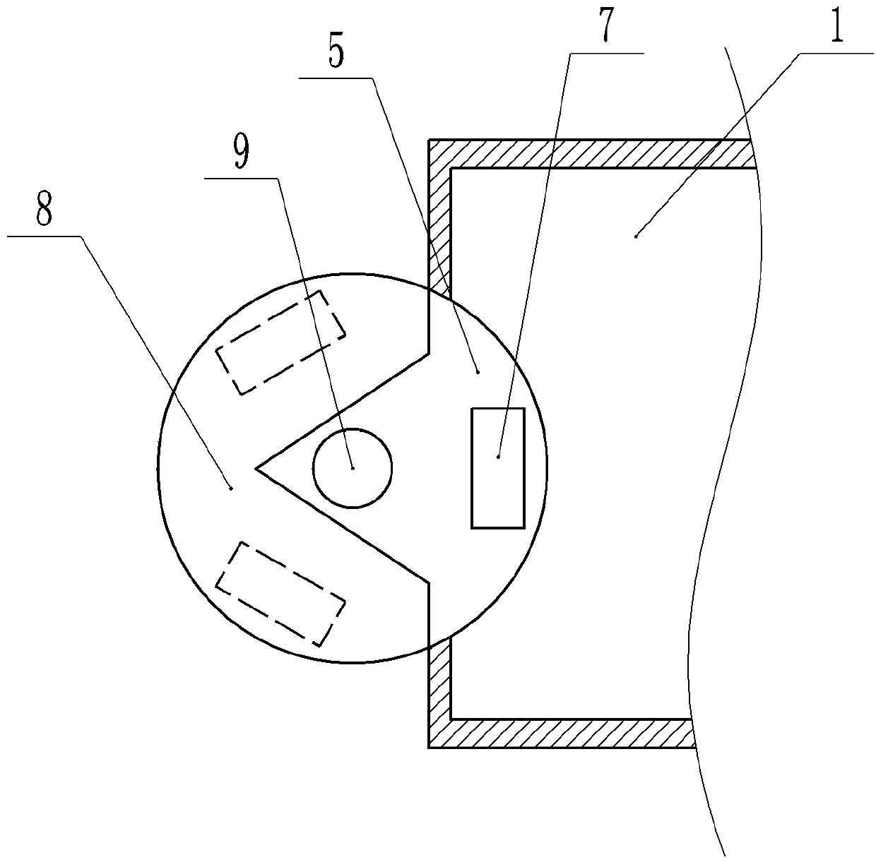 Continuous carbon fiber storage battery electrolyte injection equipment