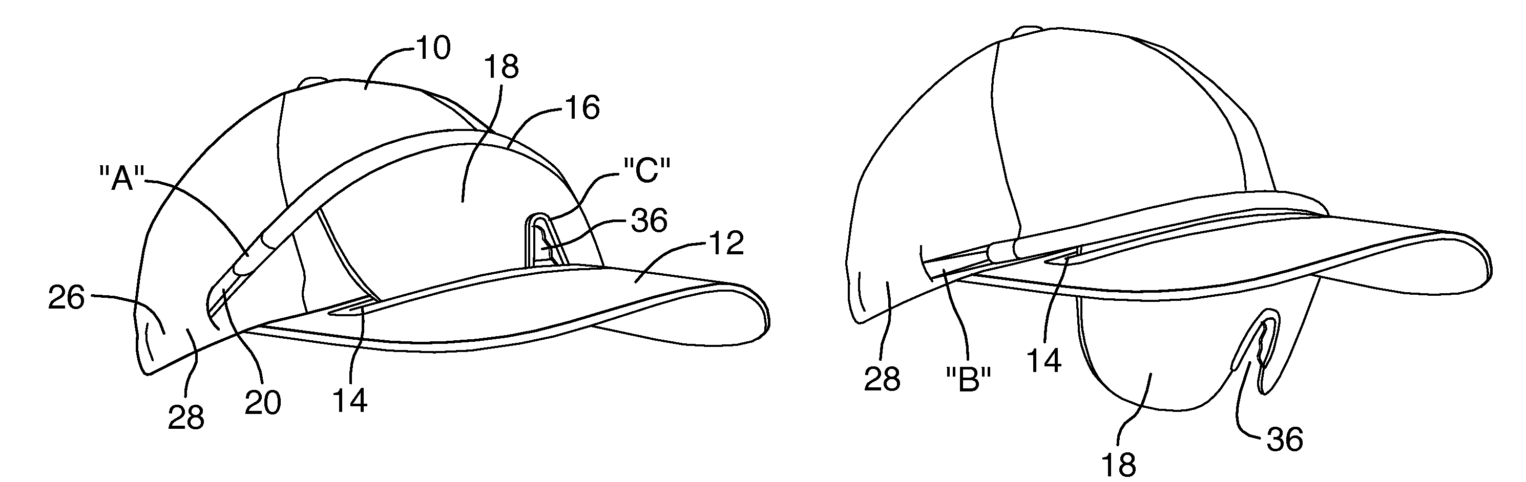 Combination hat and sunglasses/goggles