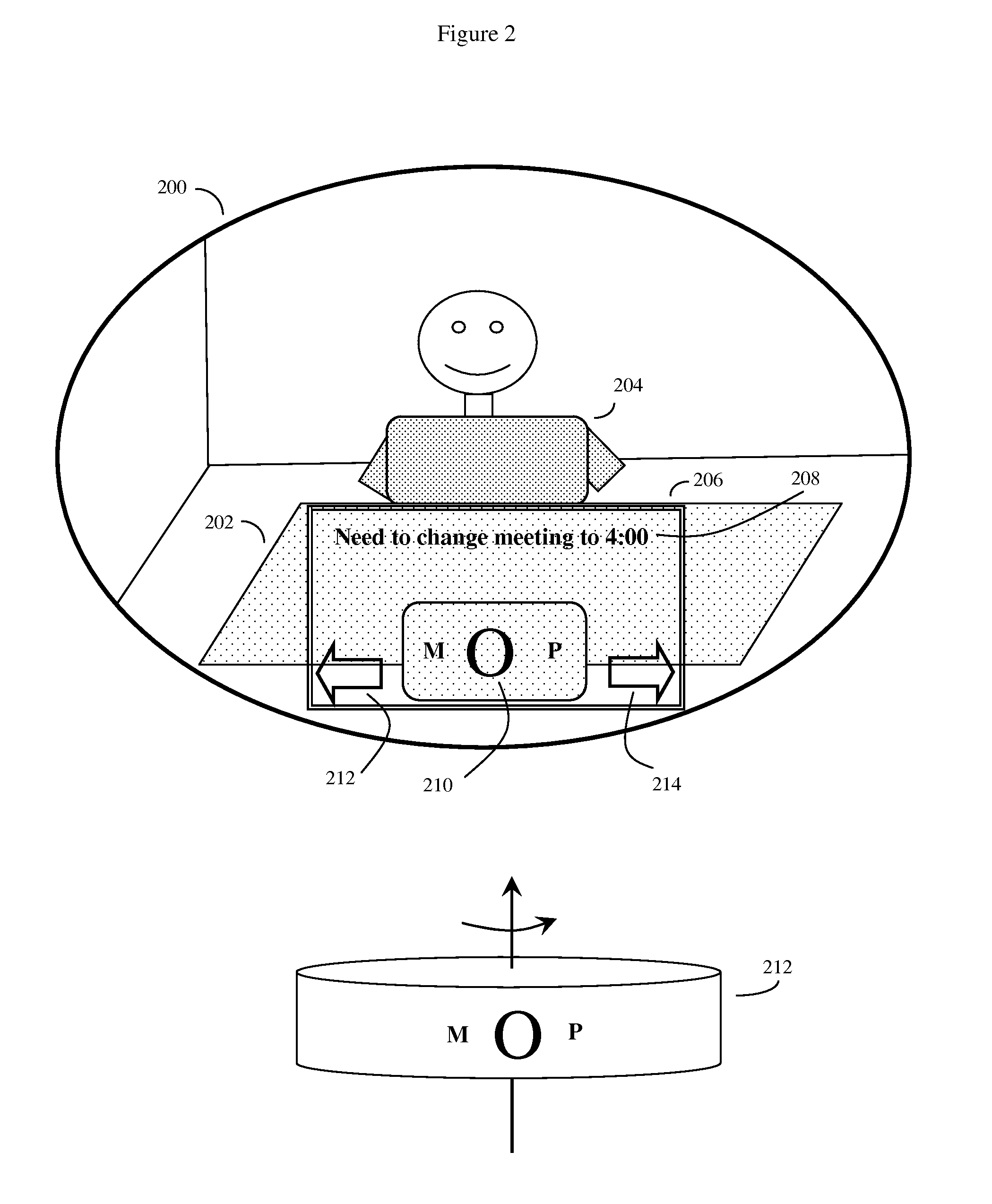 Eye gaze user interface and method