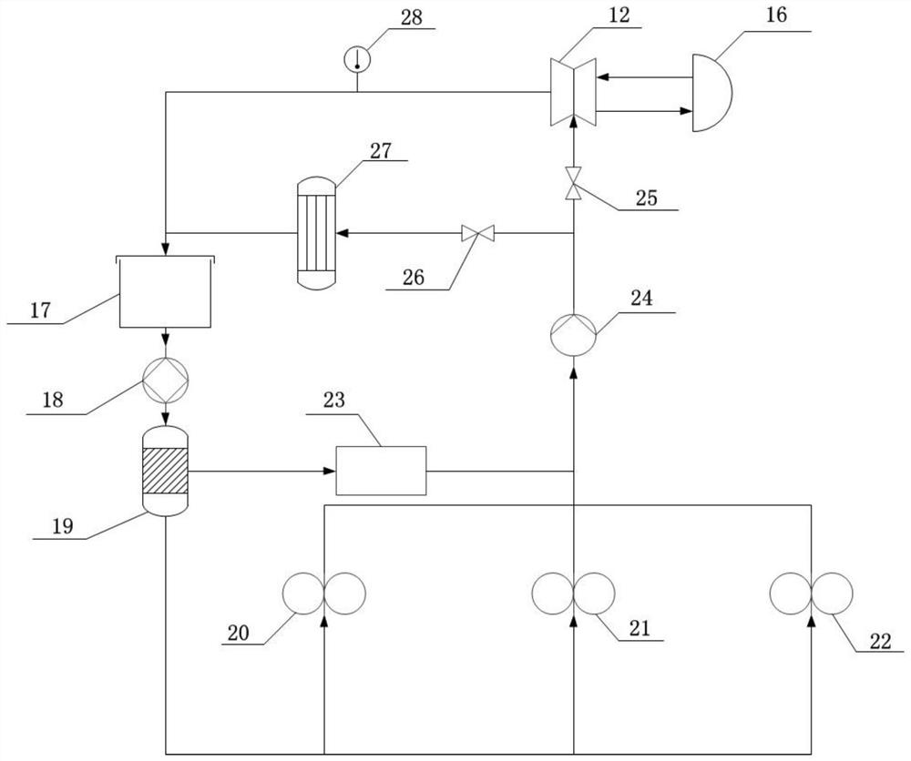 Combustion lubricating oil heat management and anti-icing comprehensive control system of gas turbine engine