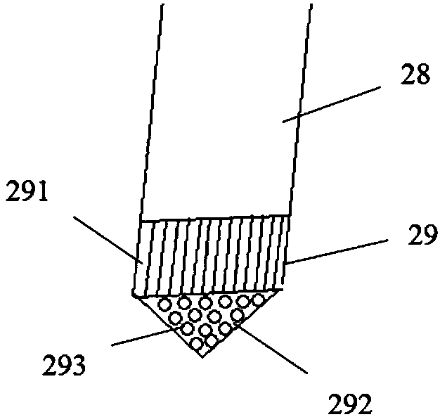 Oxygenated separation type bronchoalveolar lavage fluid collection device