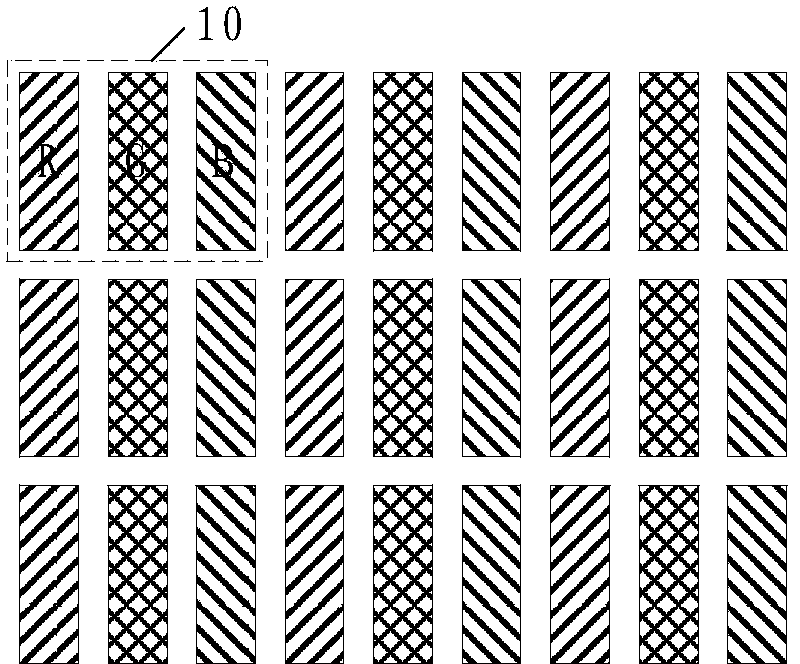 OELD (Organic Electron Luminescence) display device and display method thereof