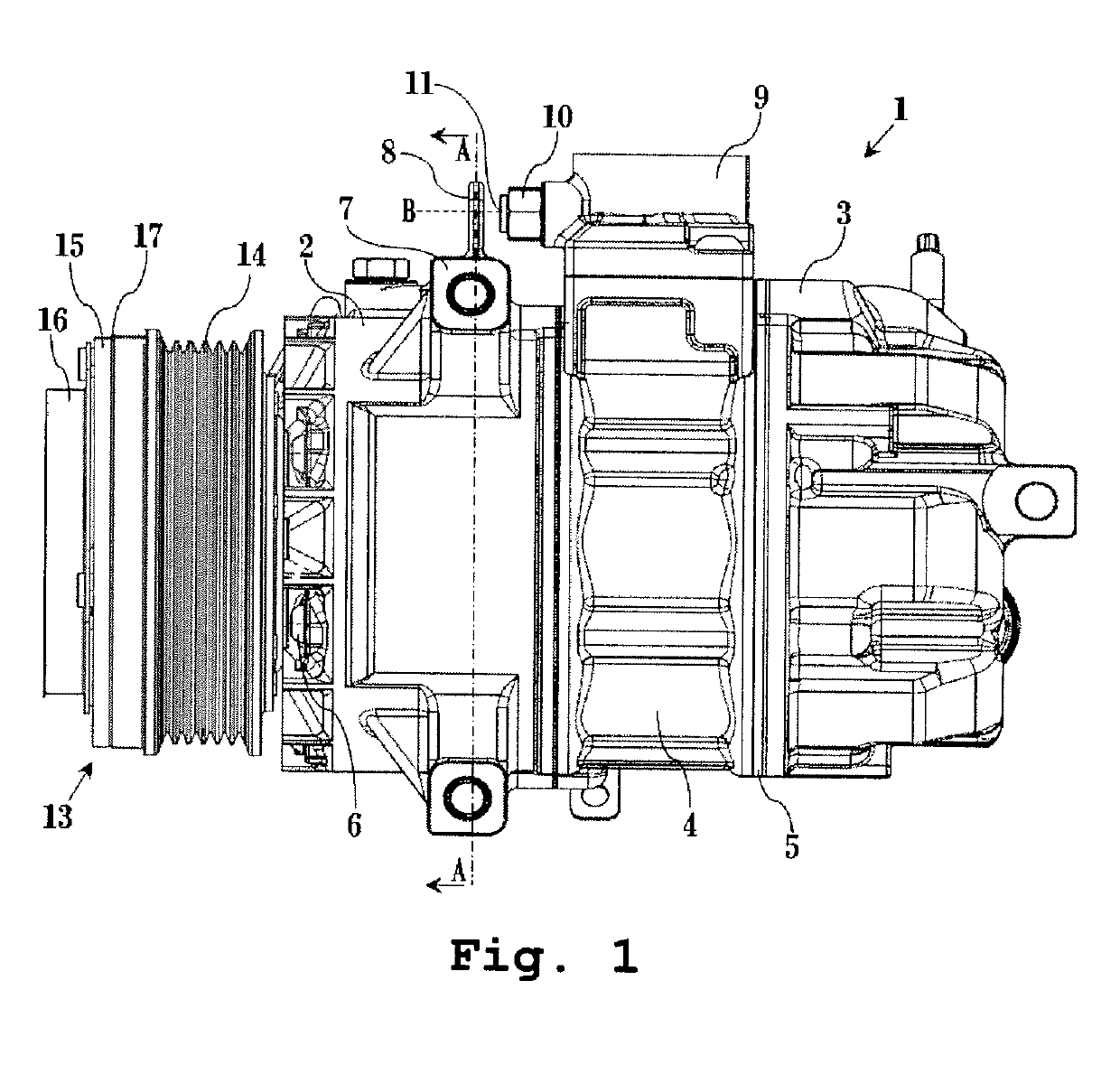 Compressor provided with safety relief valve assembly