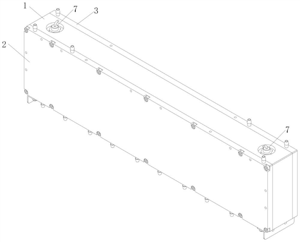 Secondary ink box for ink-jet printer