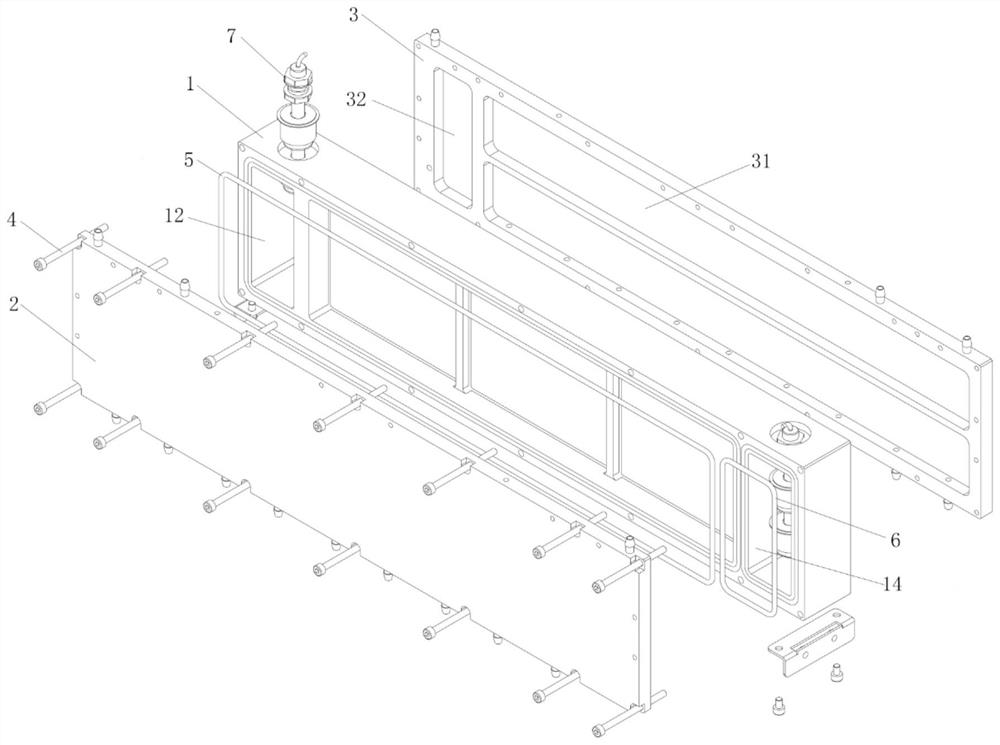 Secondary ink box for ink-jet printer