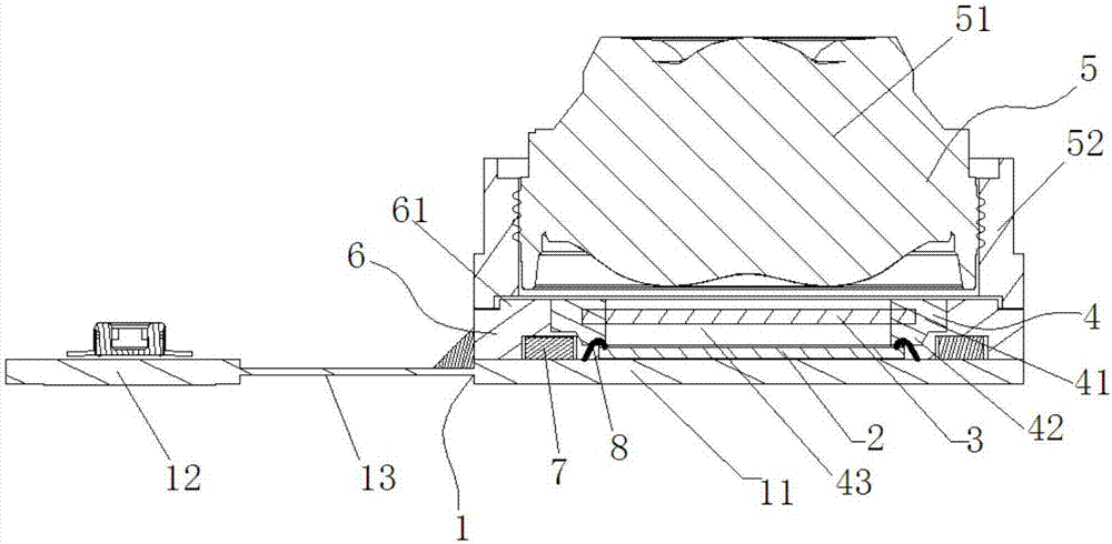 Miniature camera device and manufacturing method thereof