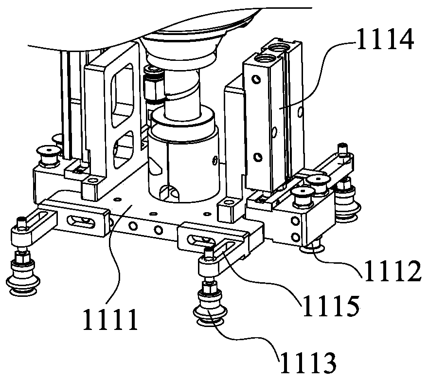 Cell tab shaping system and cell ocv testing equipment