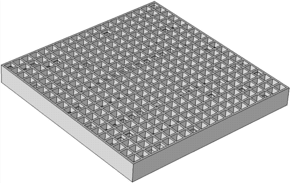 A metamaterial for acoustic holography based on phase-amplitude modulation