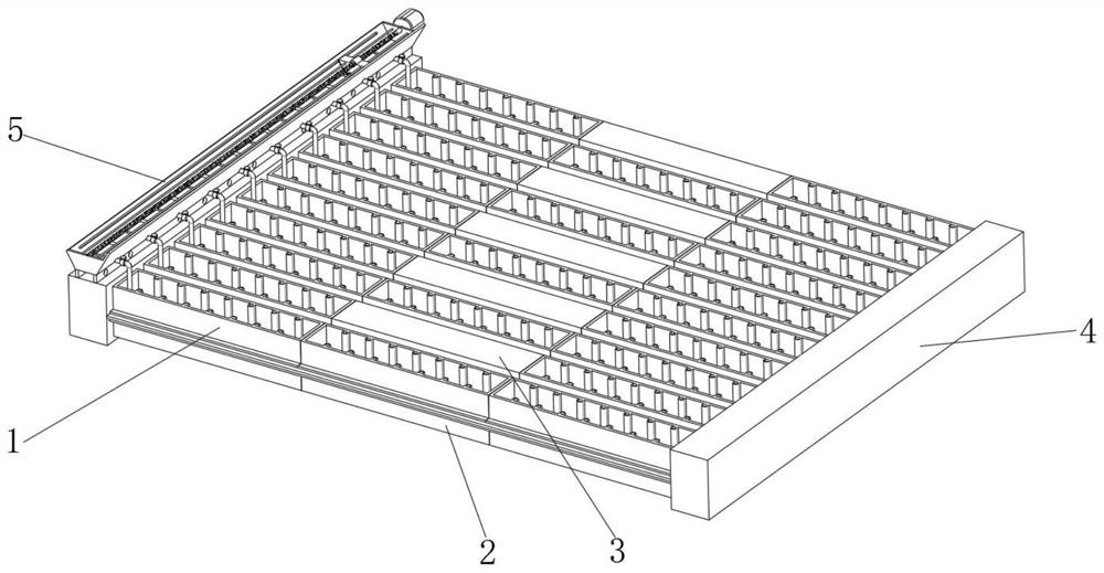 Building frame structure applied to building top surface greening