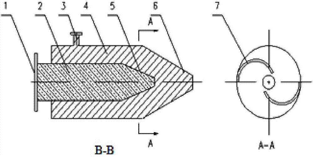 High-efficiency anti-clogging cyclone combined jet aeration device