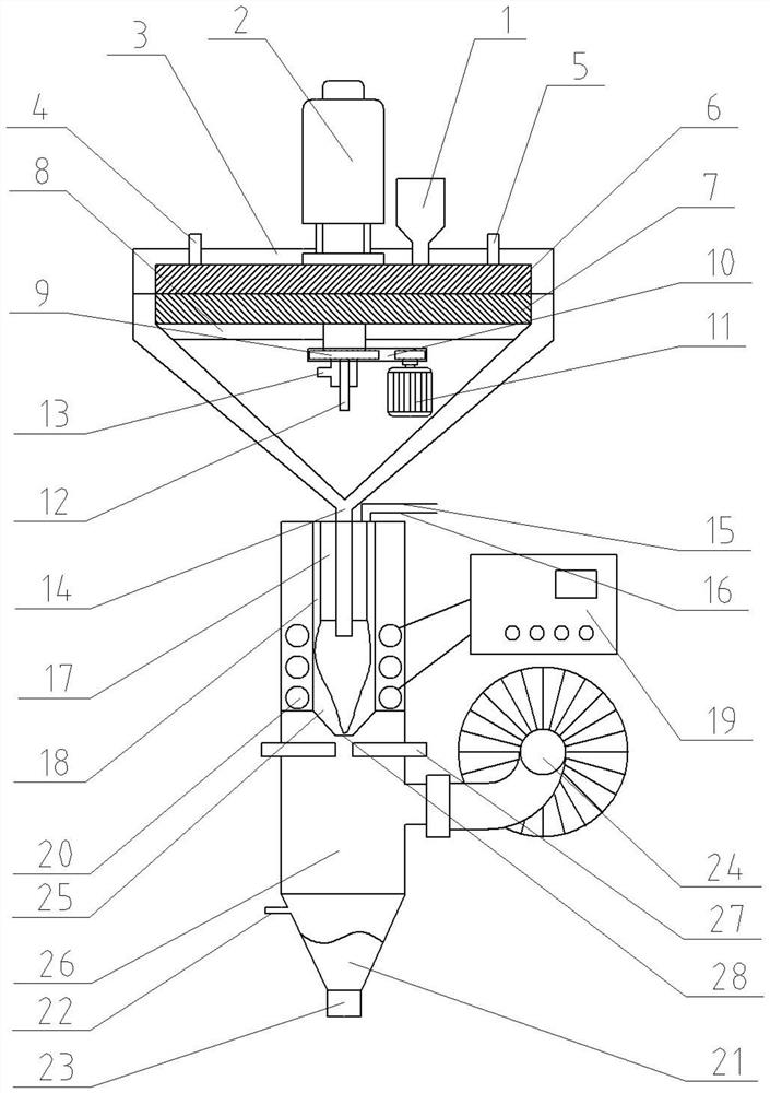 A kind of preparation device and preparation process of polymer-based spherical powder