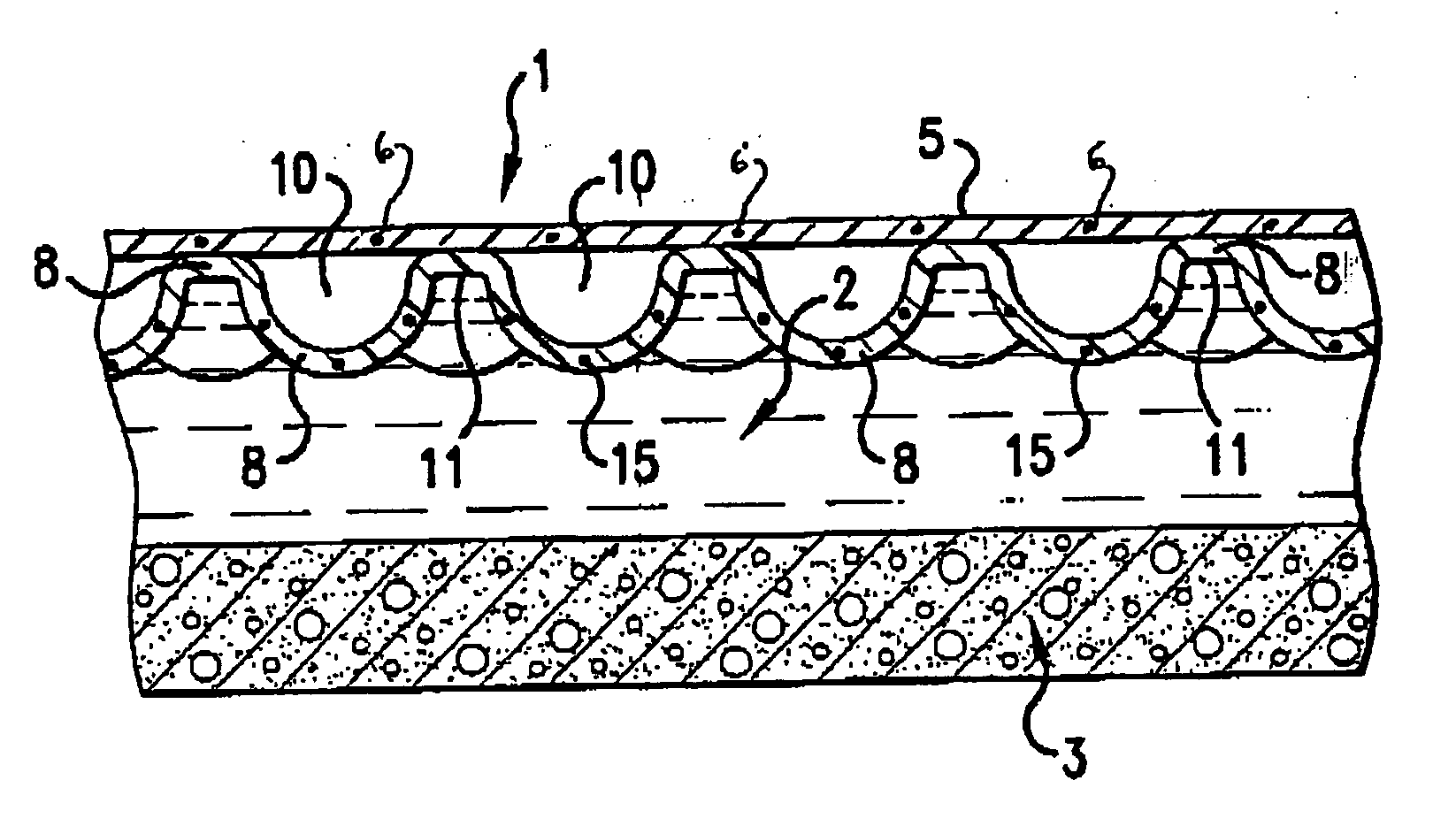 Photosynthesis active radiation blocking solar pool cover and method of making the pool cover