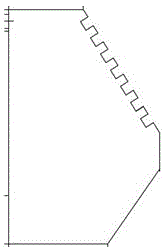 Furnace wall gun copper box cooling method