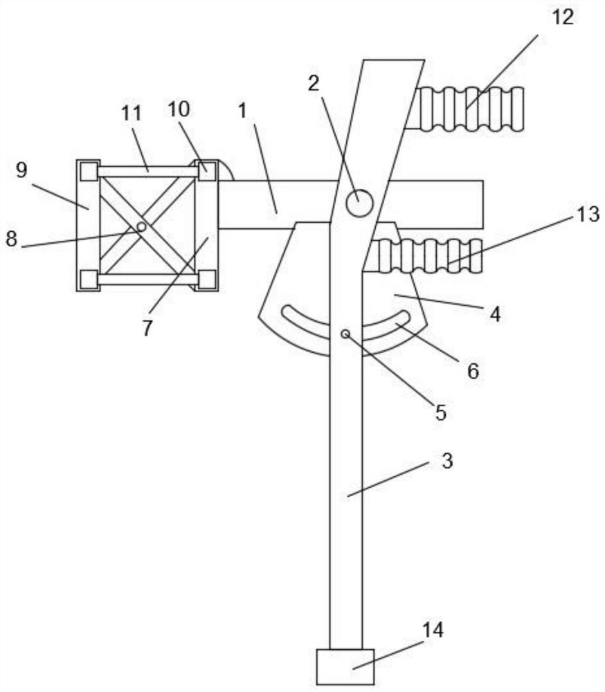 Orthopedic walking aid