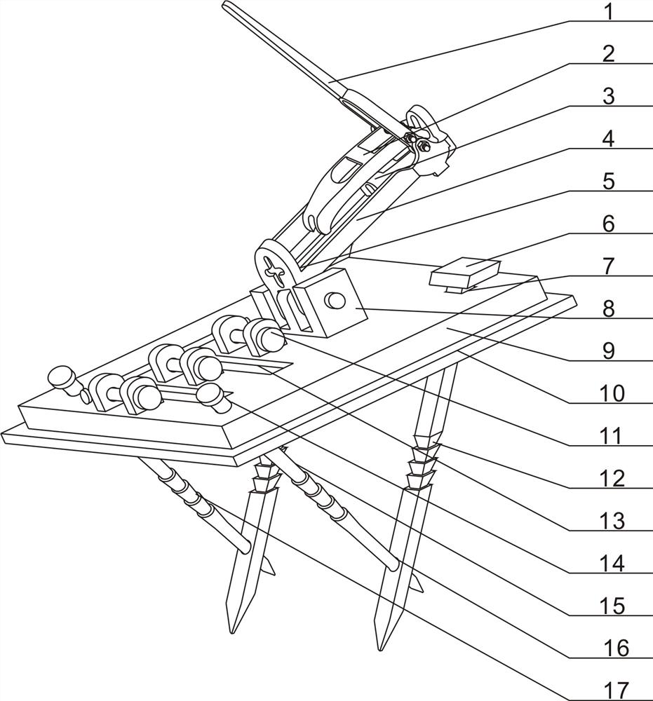 A traction-fixed self-locking device capable of realizing multi-level protection and its application