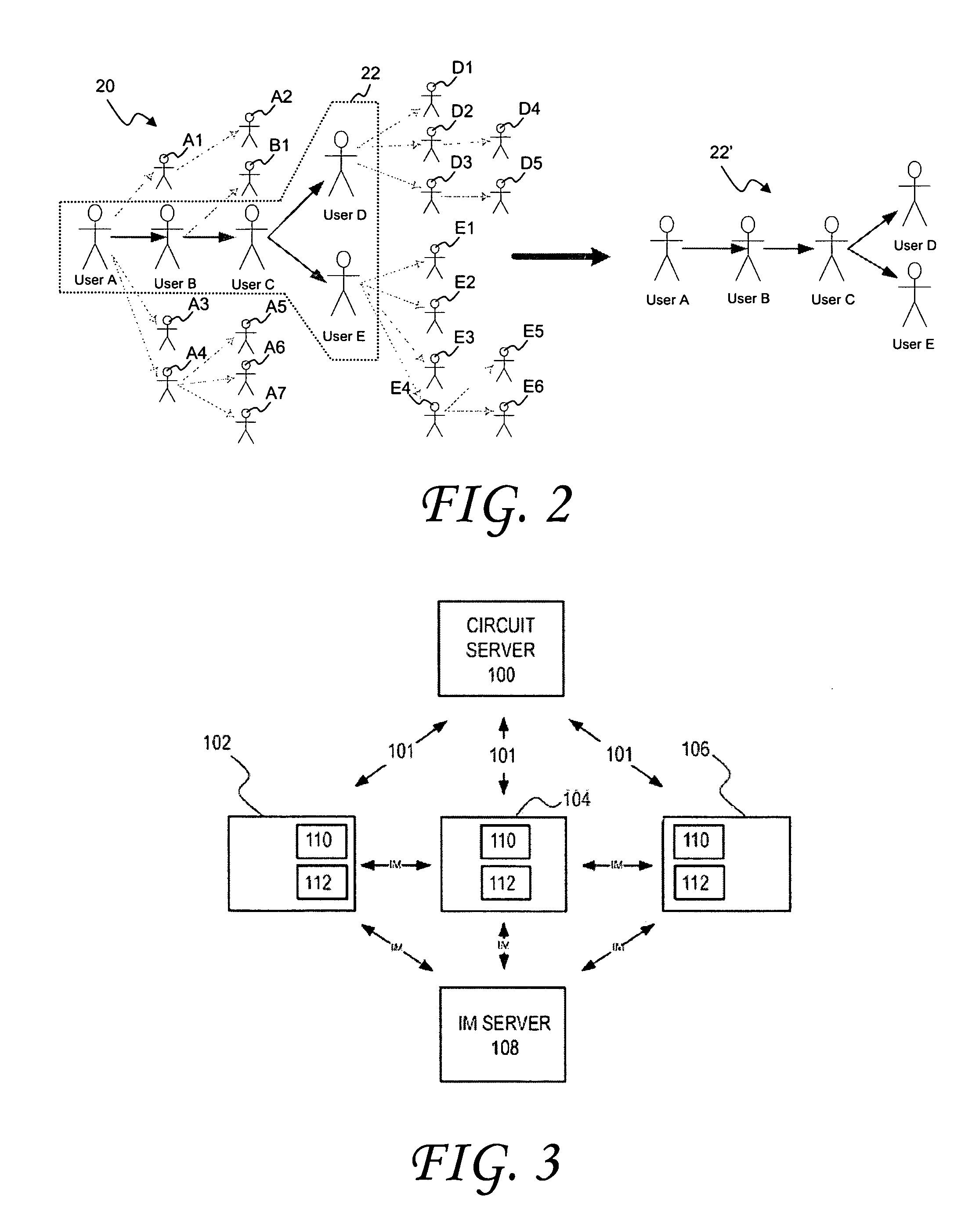 System and method of sharing content among multiple social network nodes using an aggregation node