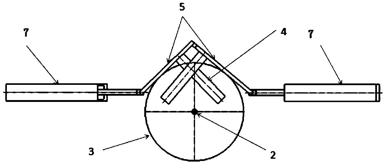 A punishing speed bump based on dampers and rubber air springs