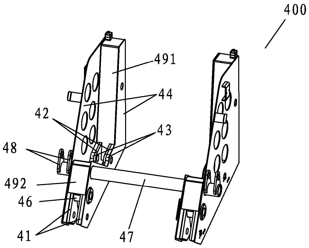 Bridge switching type tool, and operating method and application thereof