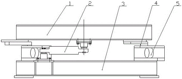 An adjustable four-bar linkage correction mechanism