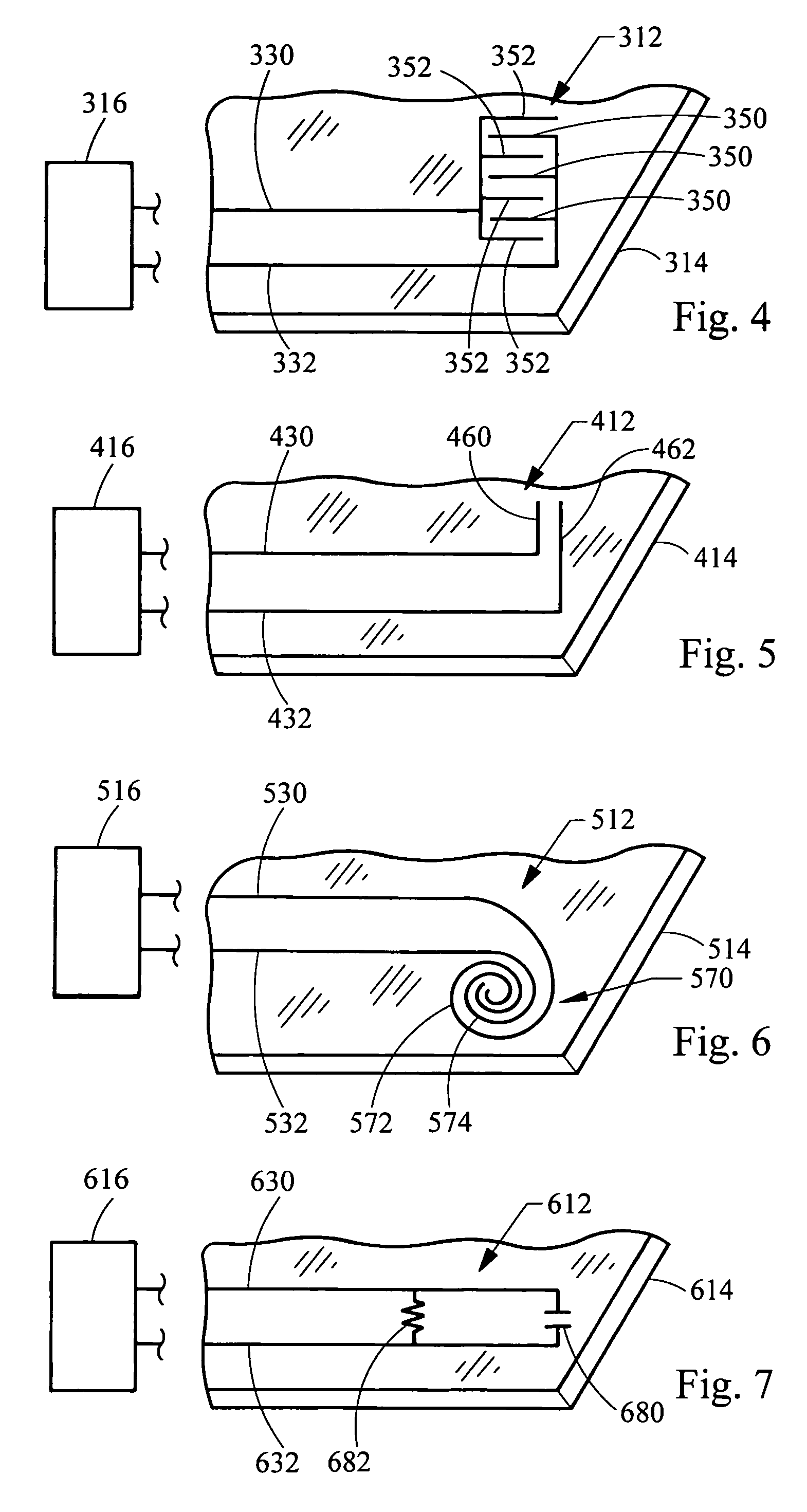 Printable sensors for plastic glazing