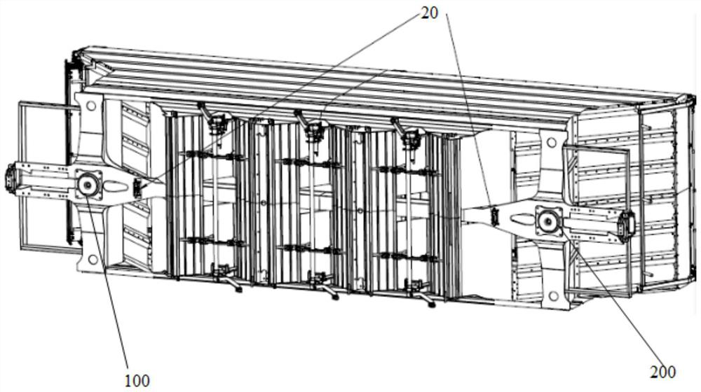 Vehicle vibration monitoring equipment, method and system and rail wagon