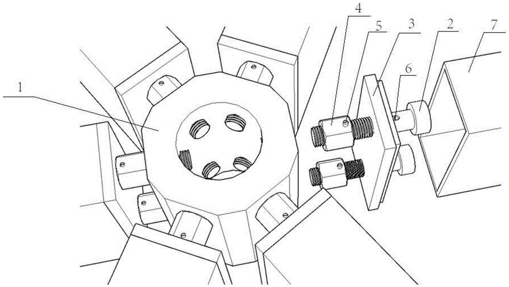 Assembly type hollow hub joint