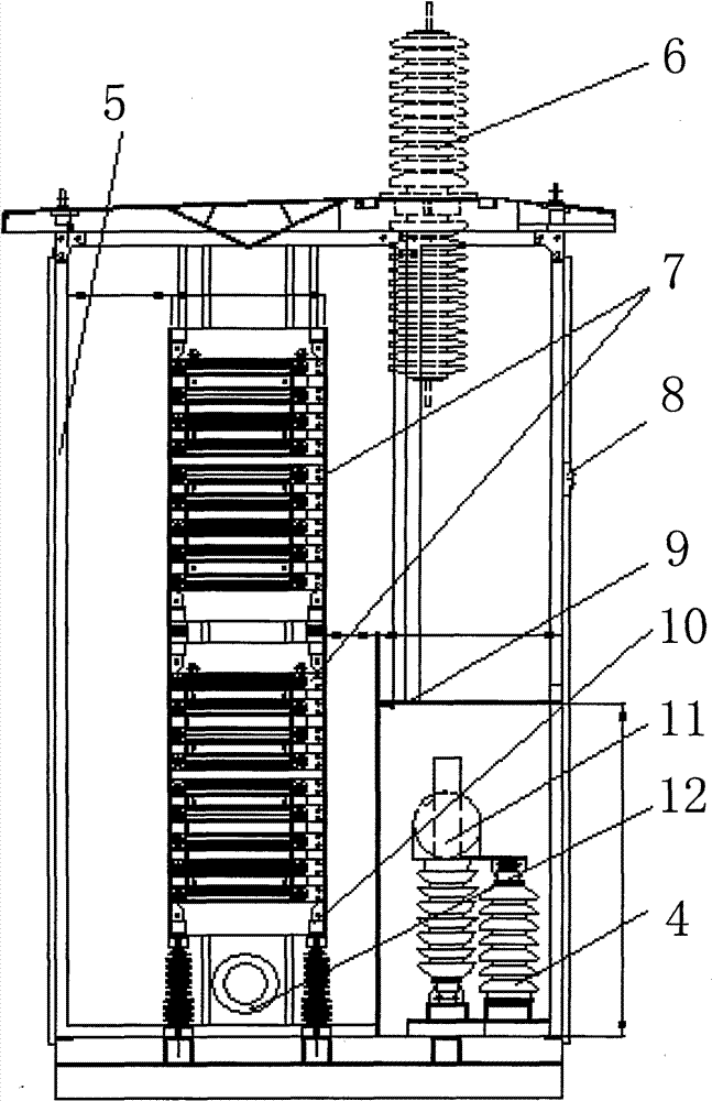 Neutral point direct current (DC) magnetic bias suppression resistor of transformer