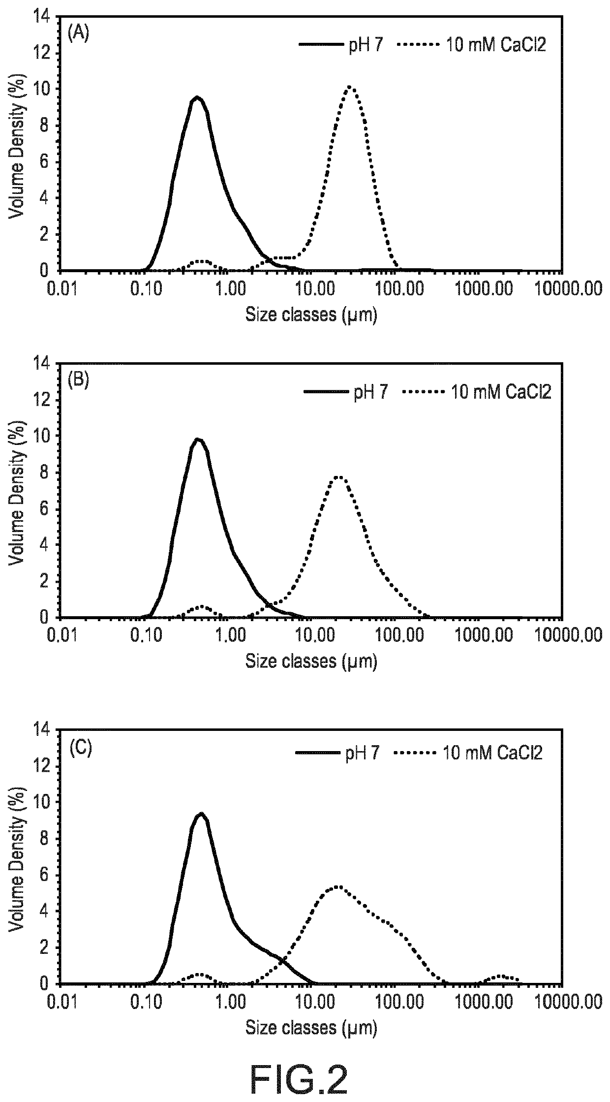 A method of producing a food or beverage product with free divalent cations dairy and plant protein aggregation