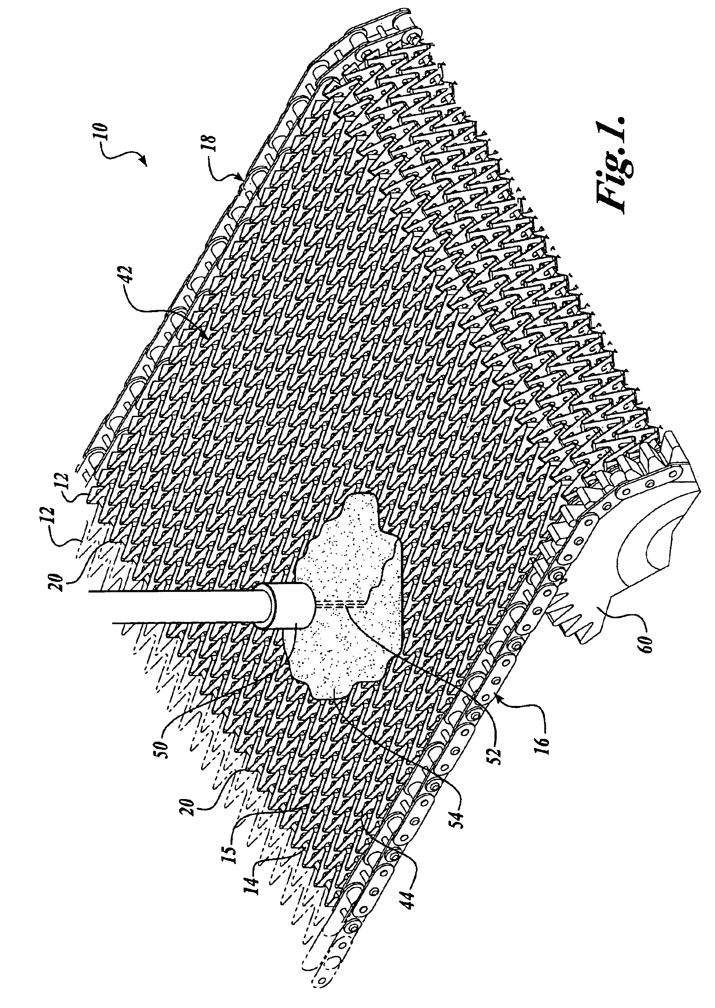 Conveyor belt assembly