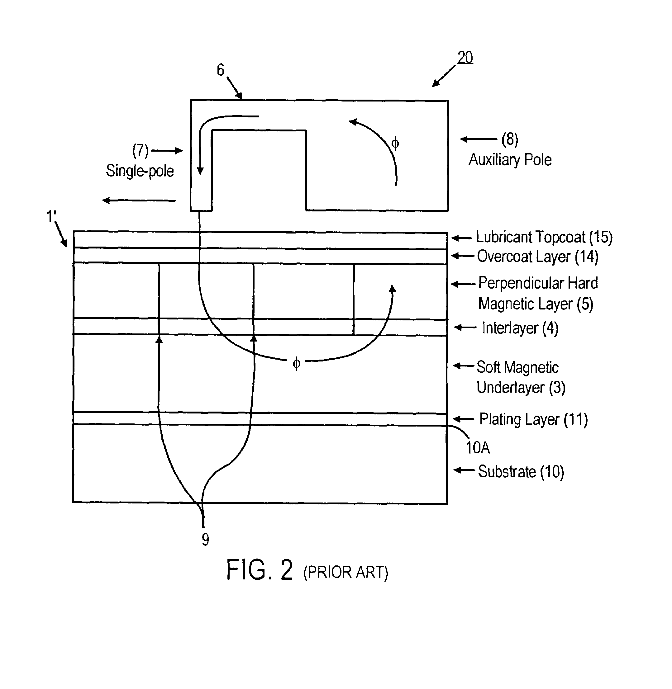 Anti-ferromagnetically coupled granular-continuous magnetic recording media