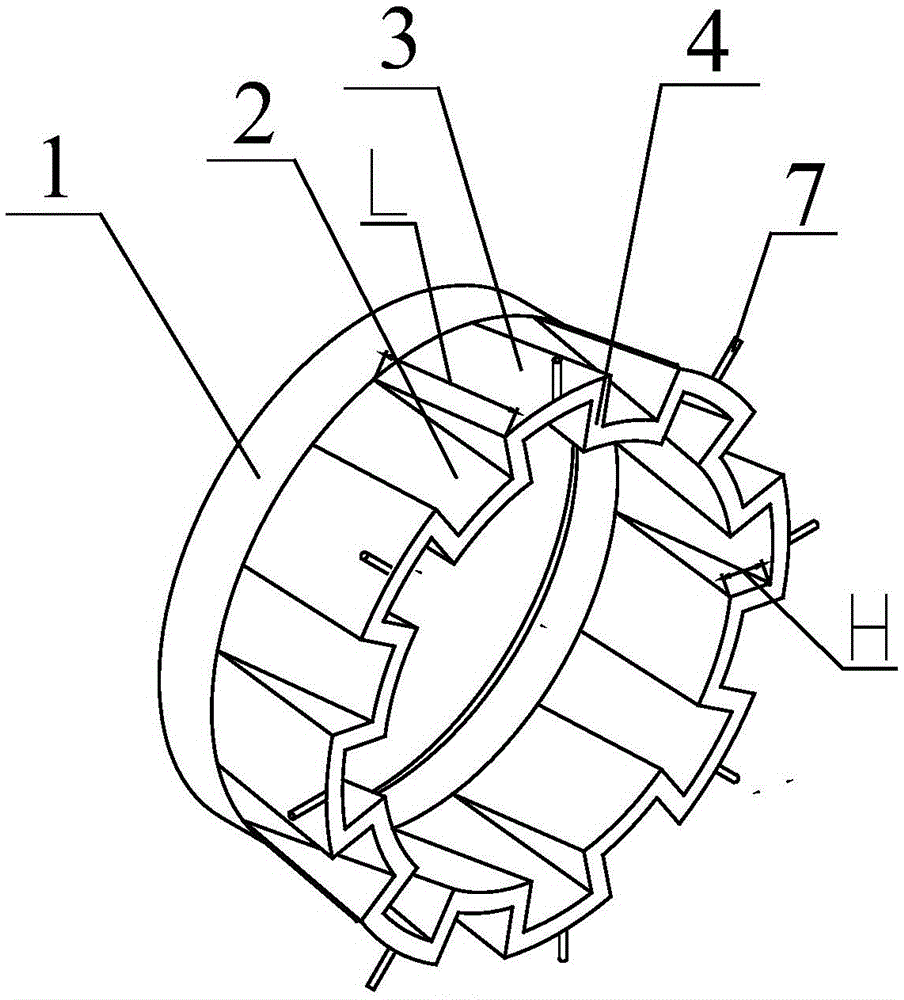 Swirl Pulverized Coal Burner Inner Shrinking Outer Expansion Nozzle