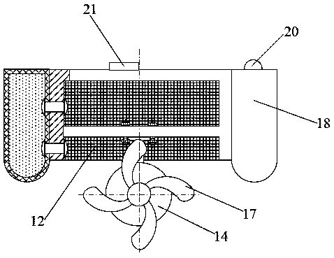 Water surface fishing robot