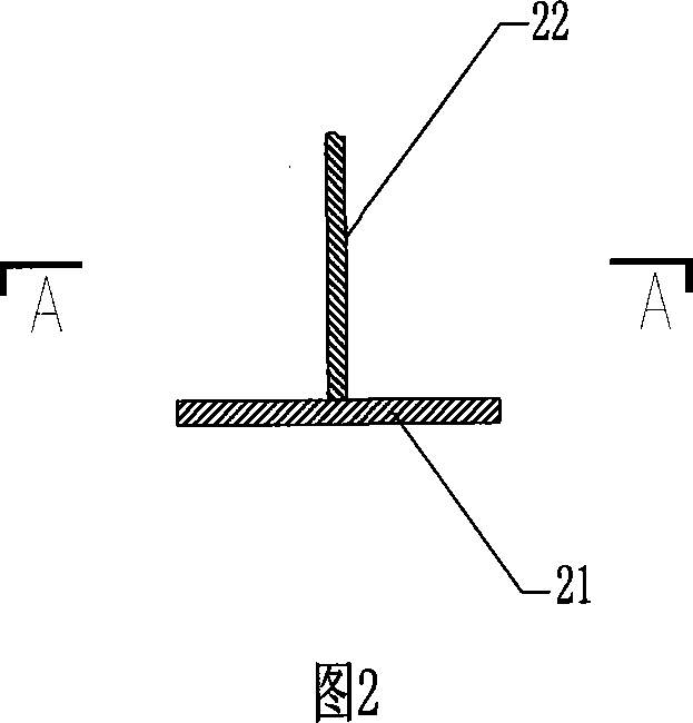 Steel pipe hollow concrete building floor and construction method thereof