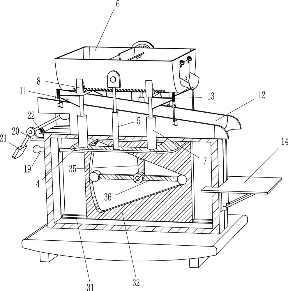 An agricultural soybean screening equipment