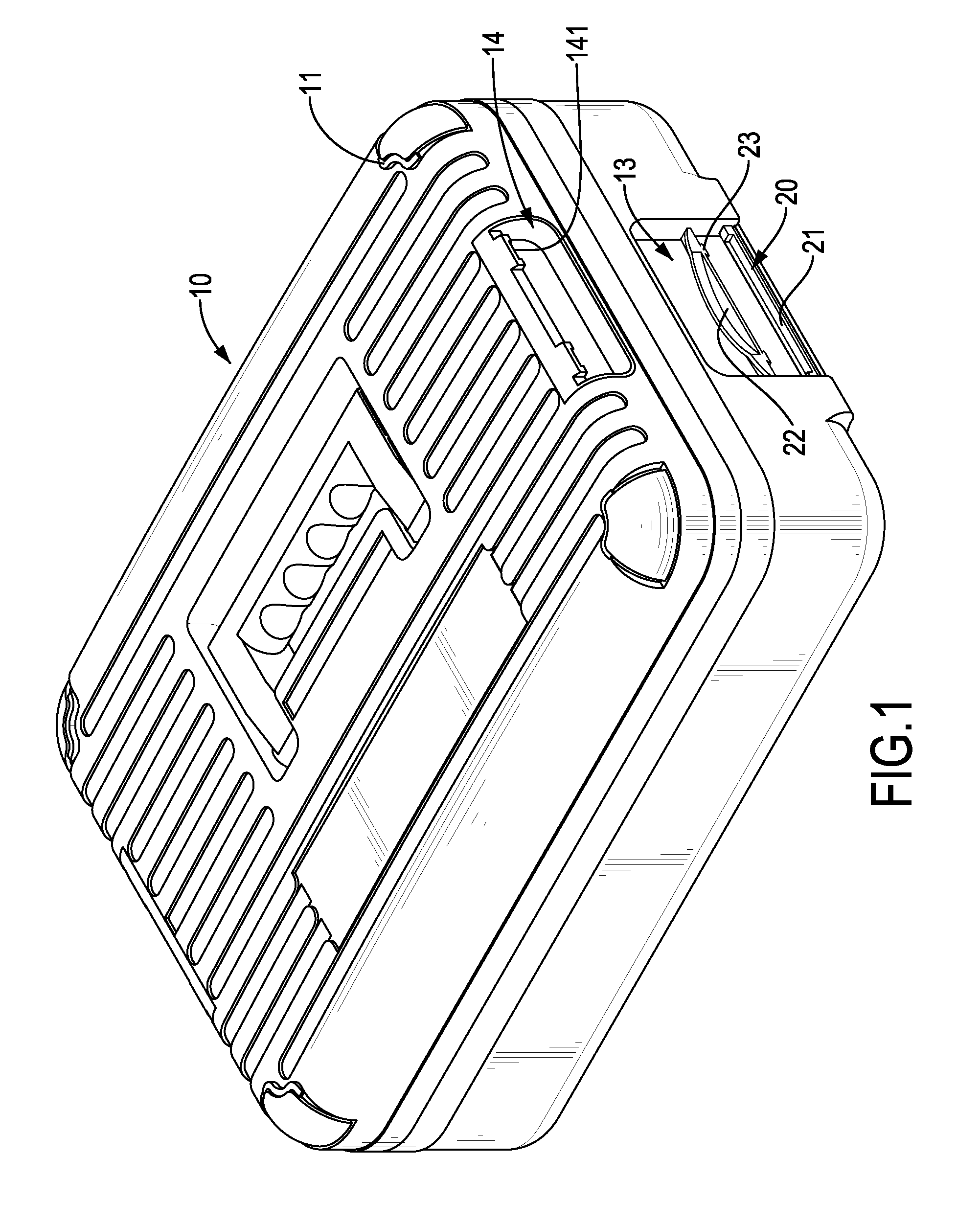 Toolbox with a stacking function