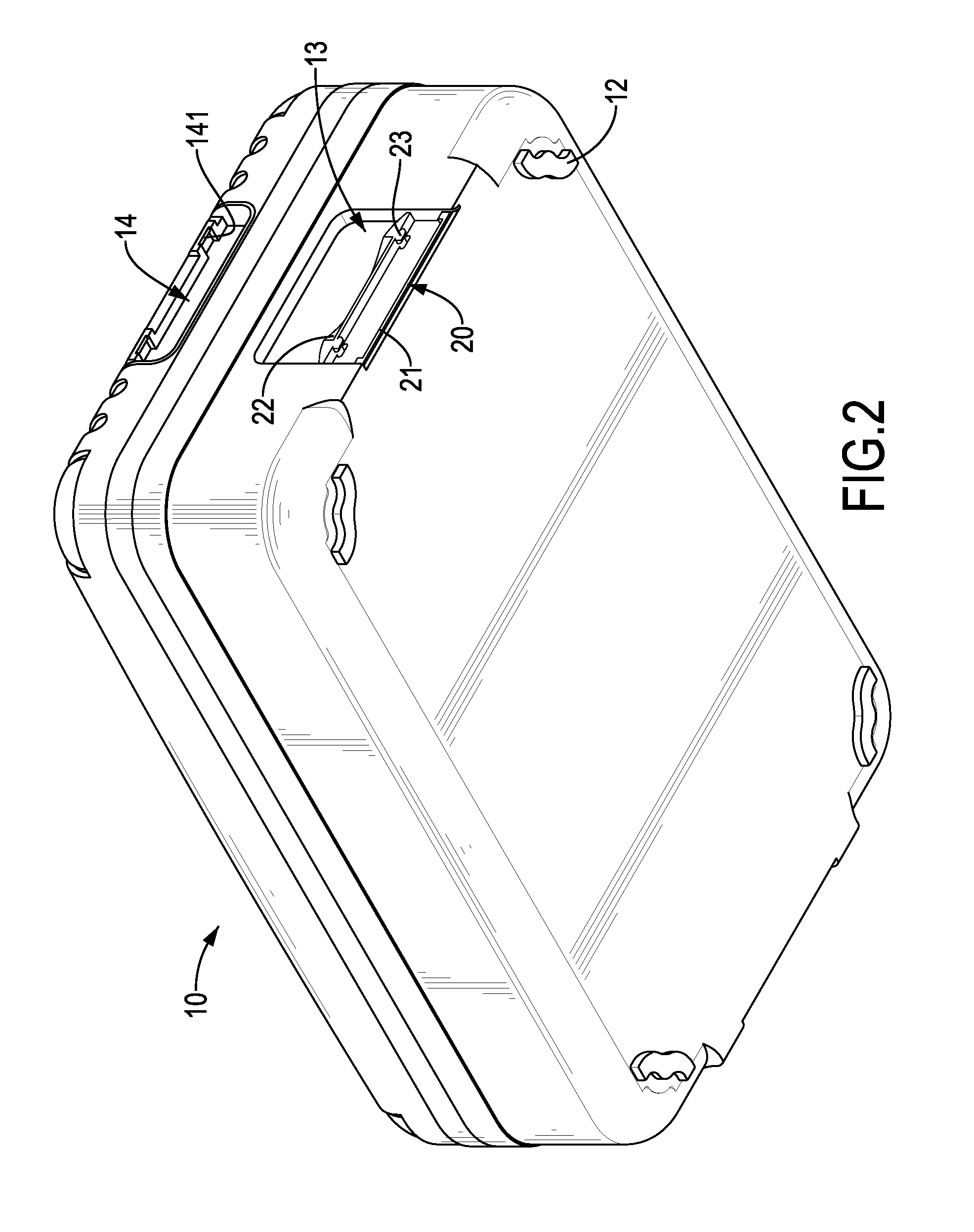 Toolbox with a stacking function