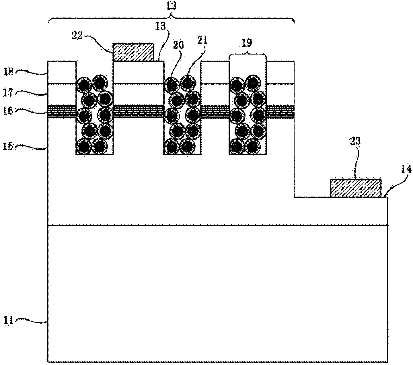 Manufacturing method of surface-plasmon-enhanced GaN-based nanopore LED